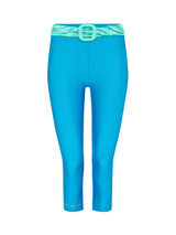 BLUE YORGAN BELT MIDI TIGHTS