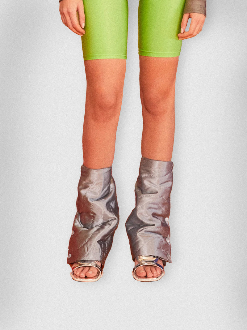 GRAY YORGAN GAITERS