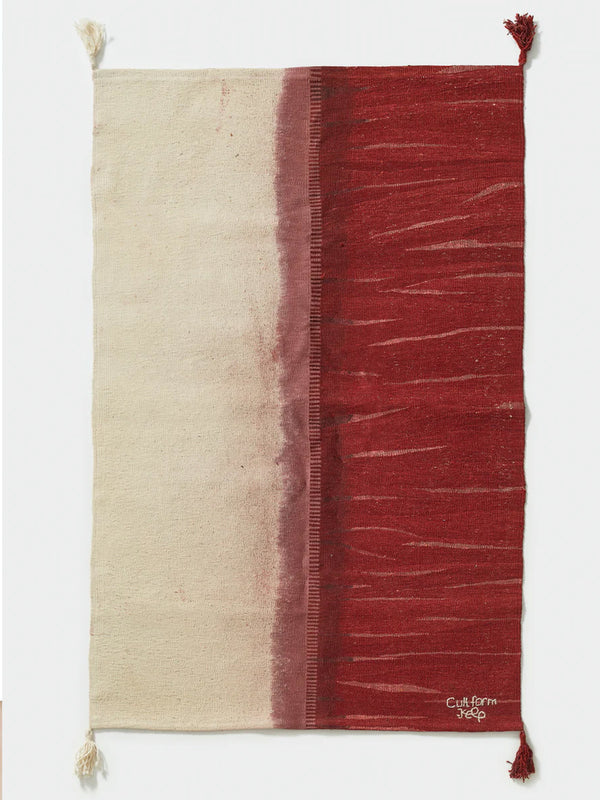Terra Cotta Handwoven Rug