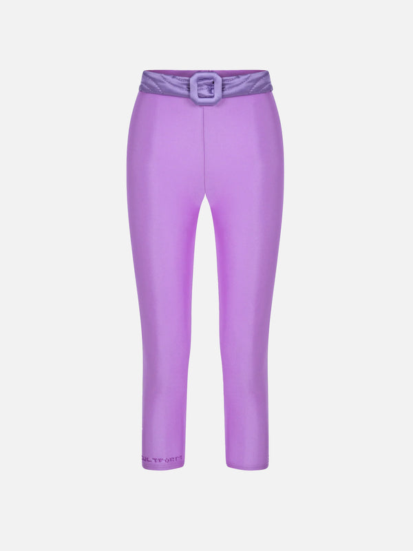 Lilac Yorgan Midi Tights