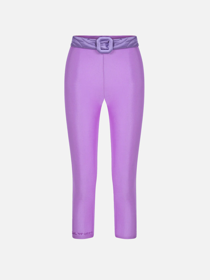 Lilac Yorgan Midi Tights