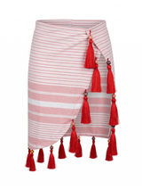Pesthemal Pink Fringe Skirt