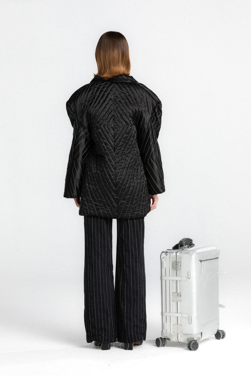Black Yorgan Blazer Jacket