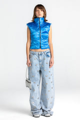 Light Blue Bow Jean