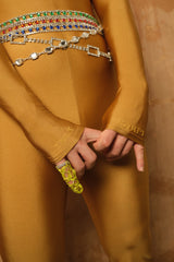Crystal Mustard Catsuit