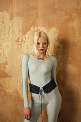 Baby Blue Catsuit