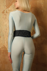Baby Blue Catsuit