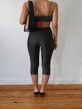 BLACK YORGAN BRA