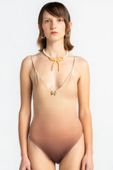 Nude Gradient Swimwear