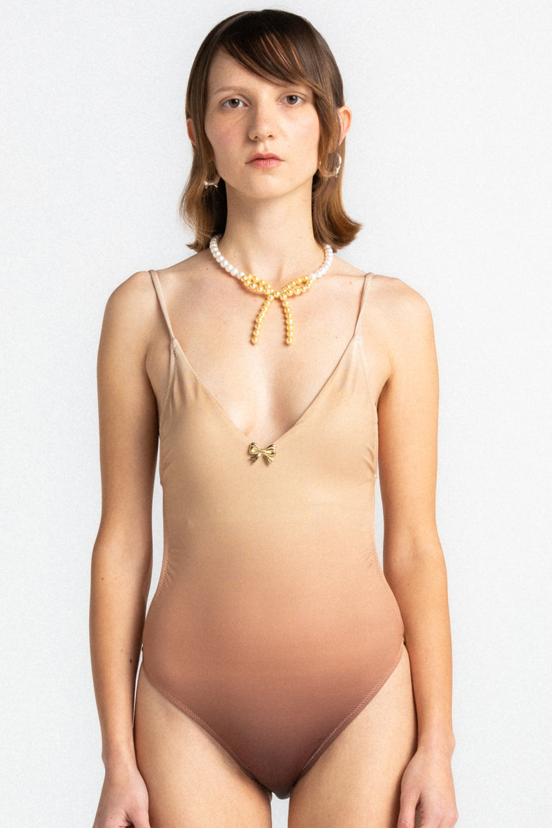 Nude Gradient Swimwear