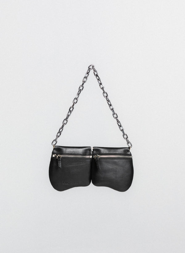 Black Partly Cloud Bag