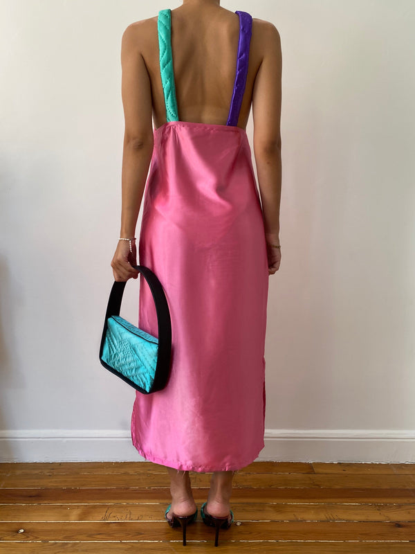 PINK YORGAN DRESS