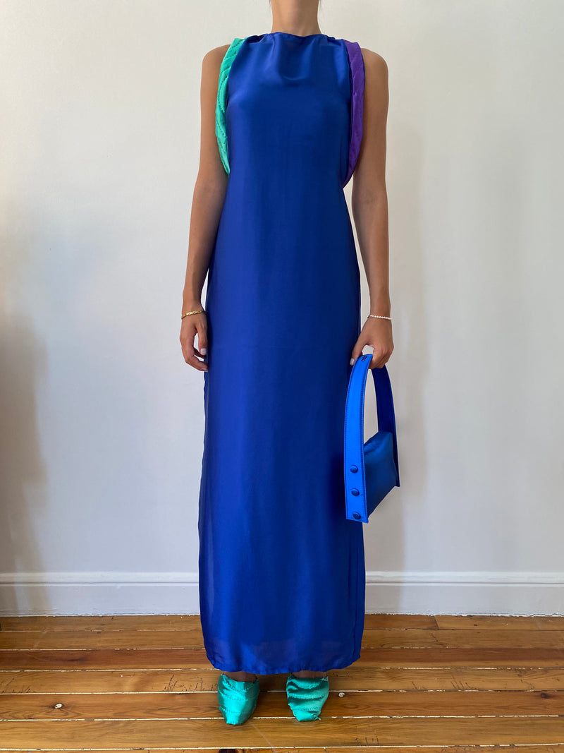 Deep Blue Yorgan Dress