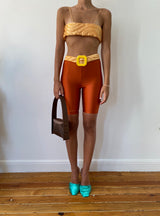 TERRA COTTA YORGAN BELT MIDI TIGHTS