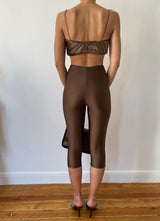 Brown Yorgan Bra