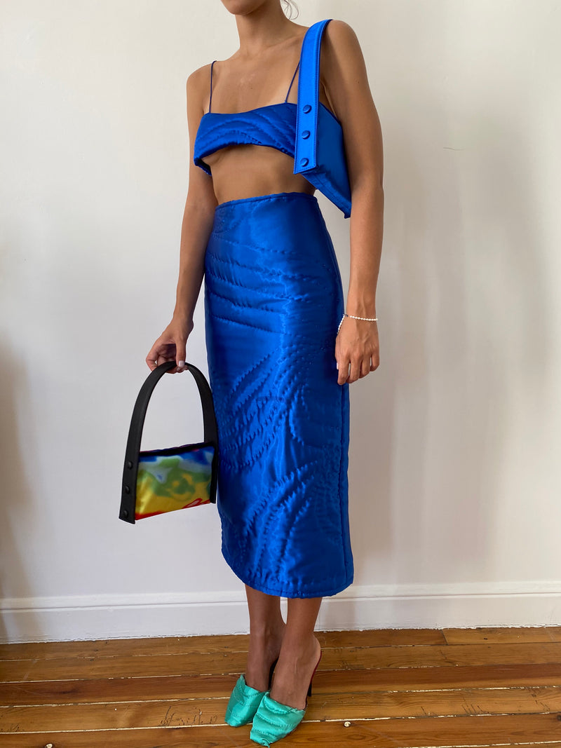 Yorgan Deep Blue Skirt