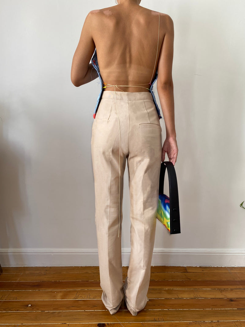 BEIGE PANTS