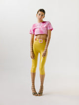 Mustard Midi Tights