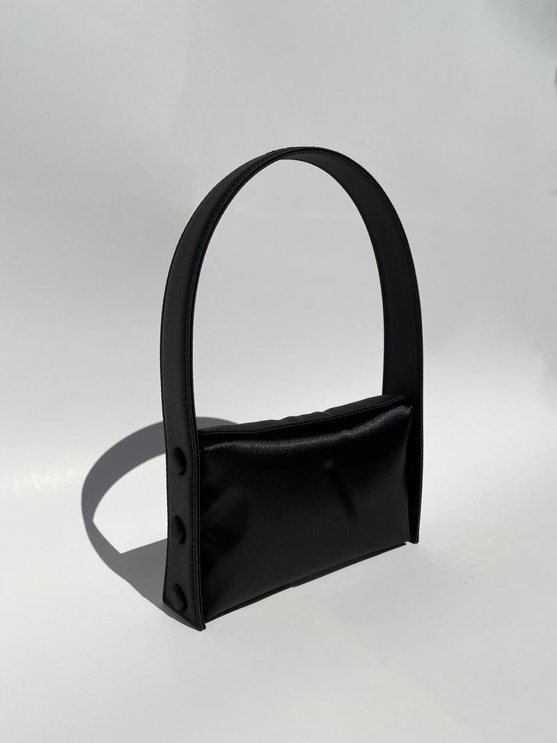 Black Satin Bag