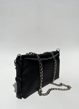 Black Satin Bag
