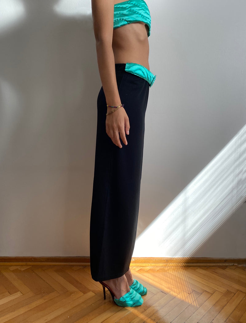 Turq Yorgan Belt Skirt