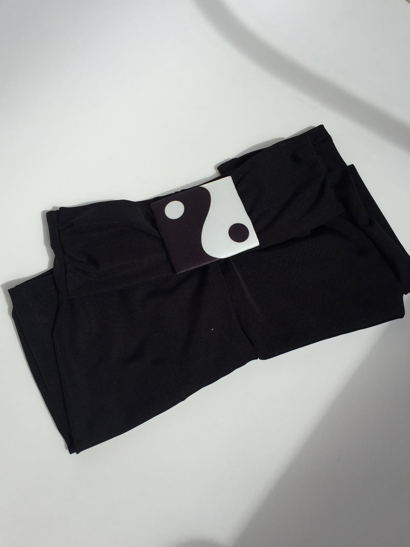 Black Yin Yang Tights