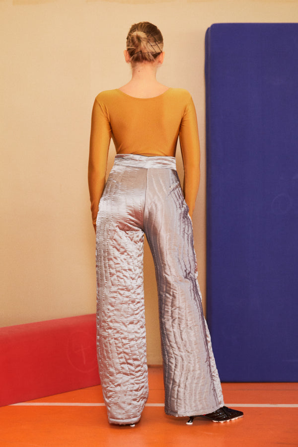 GRAY YORGAN PANTS