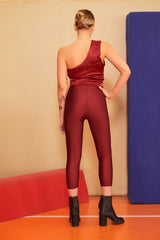 Burgundy Yorgan Top