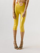 Mustard Midi Tights