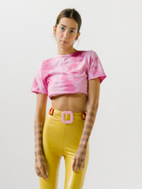 Pink Tie-dye Tee