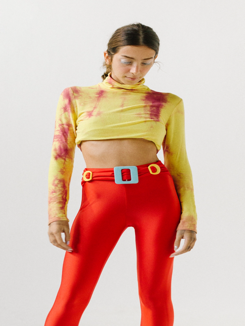 Turtleneck Tie-dye