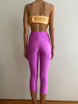 Pink-Orange Yorgan Belt Tights