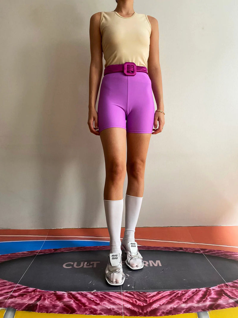 Violet Mini Yorgan Tights
