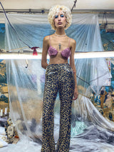 SEQUIN HEART BRA