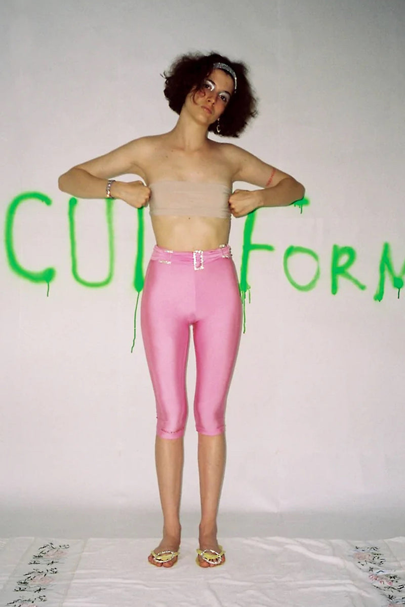Soft Pink Midi Tights