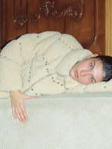 Tan Plush Yorgan Puffer