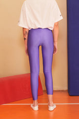 Purple Midi Yorgan/Diamond Belt Tights