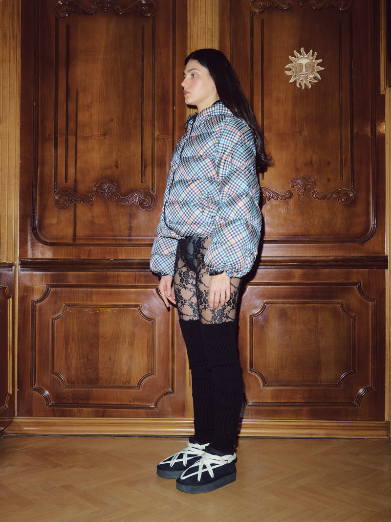 Checked Yorgan Puffer