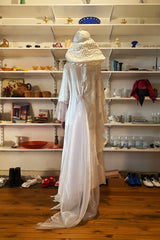 White Bridal Surcoat