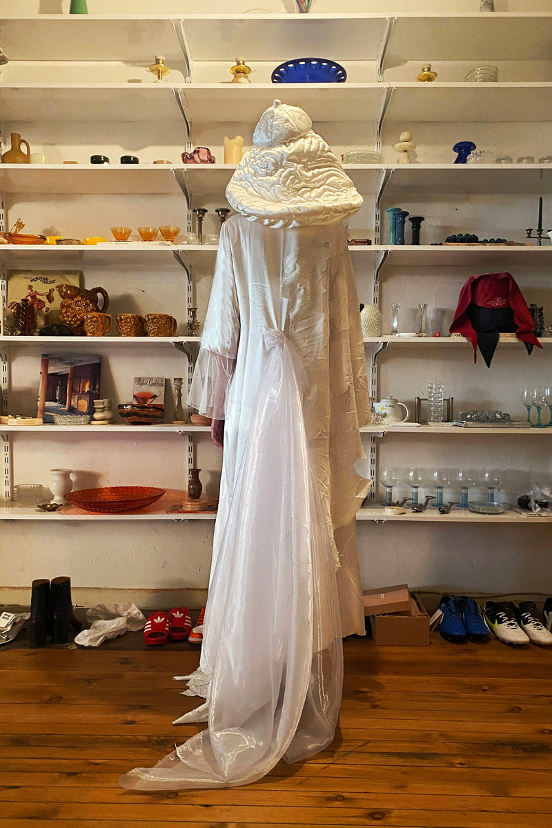 White Bridal Surcoat
